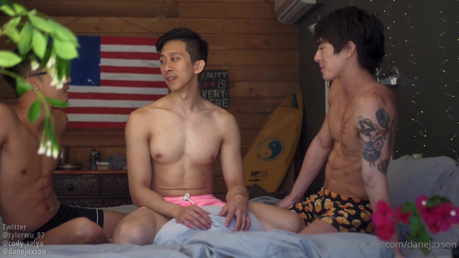 Three boys one room
